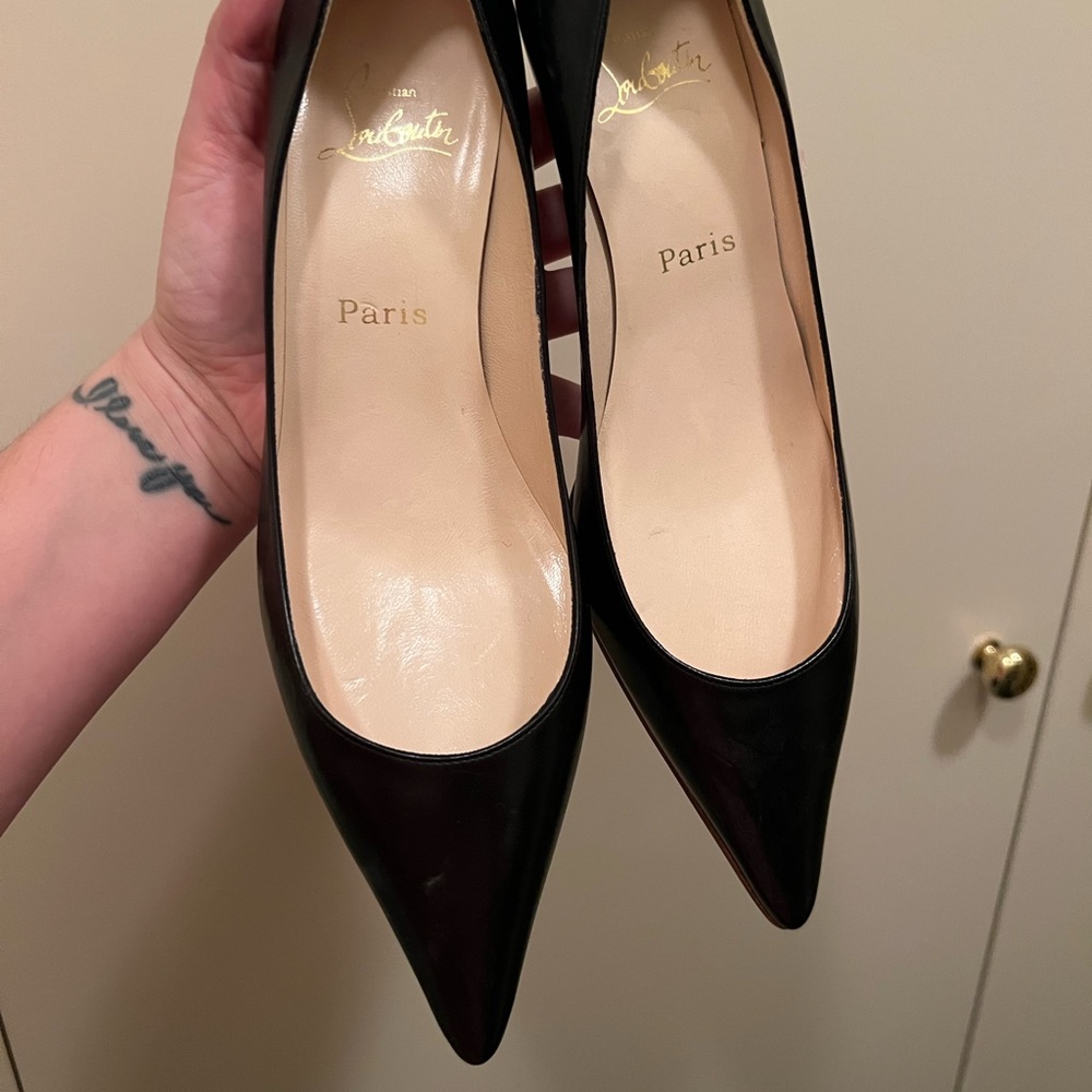 Christian Louboutin kitten heels